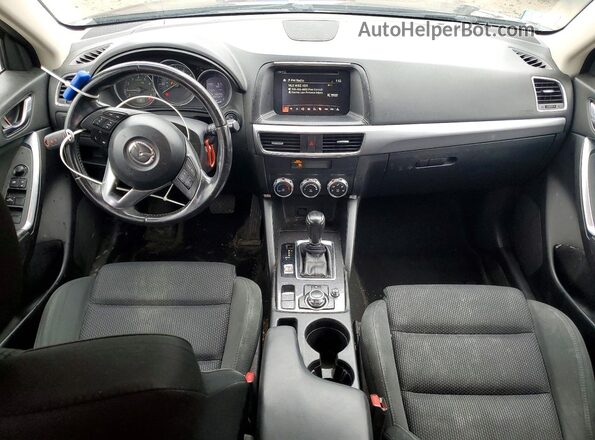 JM3KE4CY6G0610764 2016 MAZDA CX-5 Серый Вид панели приборов