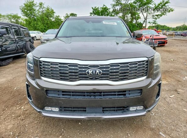 5XYP54HC2LG080731 2020 KIA TELLURIDE Green უკანა ხედი