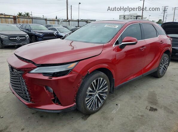 2T2BBMCA9RC030160 2024 LEXUS RX Red Front left