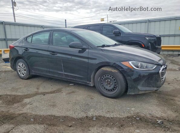 5NPD74LF7JH253504 2018 HYUNDAI ELANTRA Серый Вид спереди
