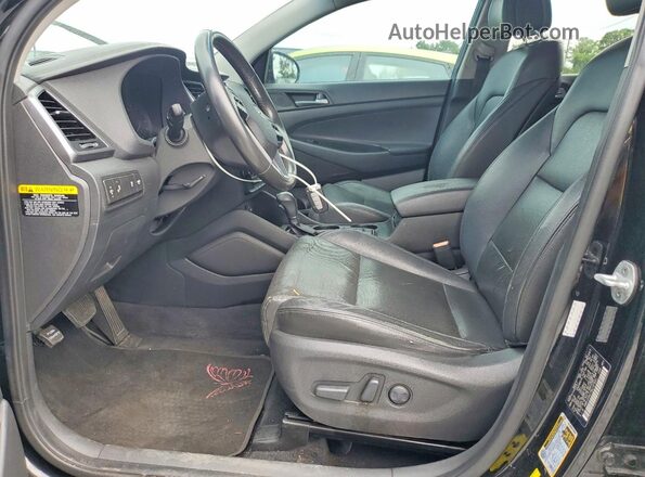 KM8J33A27GU197681 2016 HYUNDAI TUCSON Черный Вид панели приборов