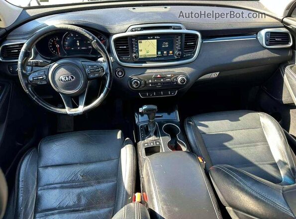 5XYPKDA5XGG104168 2016 KIA SORENTO Серый Вид щитка приборов