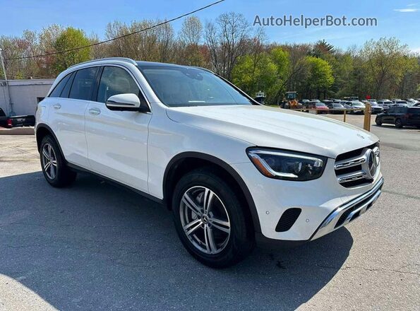 W1N0G8EB7NV348059 2022 MERCEDES-BENZ GLC-CLASS Белый Вид спереди