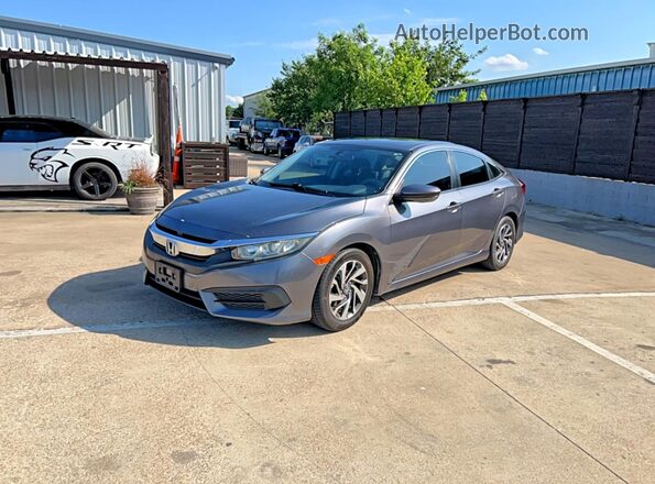 19XFC2F7XJE031850 2018 HONDA CIVIC Gray Rear right