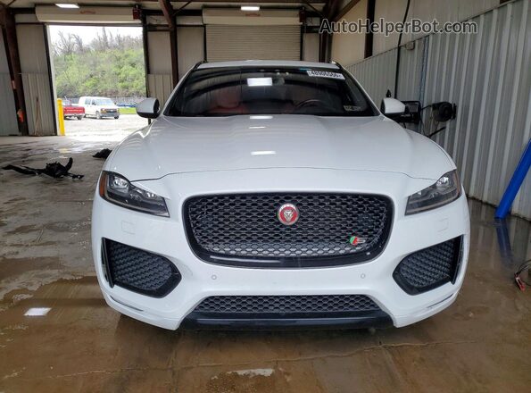 SADCM2BV8HA080244 2017 JAGUAR F-PACE Белый Вид сзади