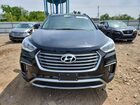 2017 Hyundai Santa Fe Se Black vin: KM8SN4HFXHU197432