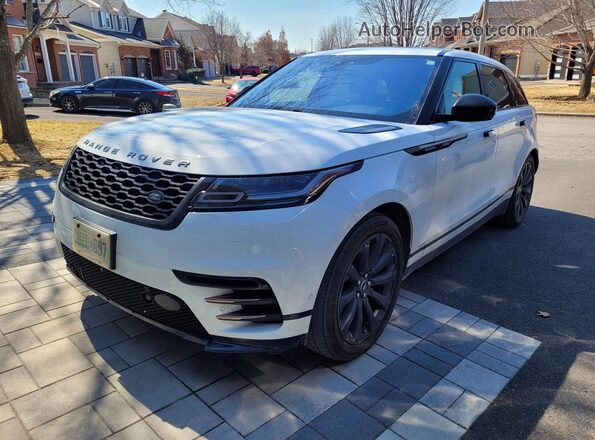 SALYL2RV5JA769750 2018 LAND ROVER RANGE Белый Задняя правая четверть