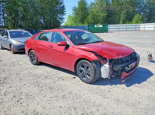 KMHLM4AJ1PU038383 2023 HYUNDAI ELANTRA Красный Вид спереди