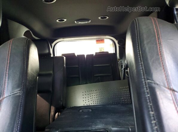 1C4SDHCT9JC261662 2018 DODGE DURANGO Черный Вид задней части салона