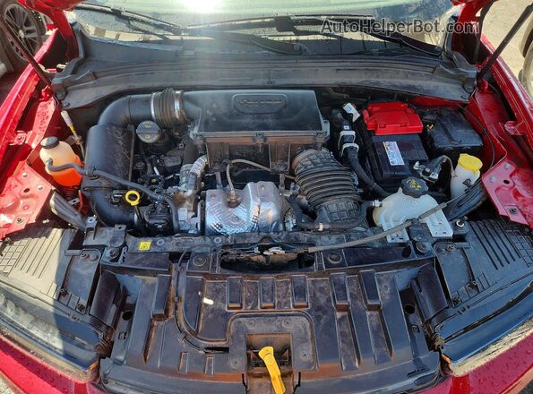 ZACNDFAN1R3A41758 2024 DODGE OTHER Красный Вид задней части салона