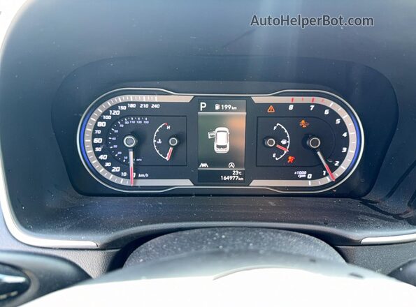 KM8JBCDE8RU286378 2024 HYUNDAI TUCSON Crimson Вид щитка приборов