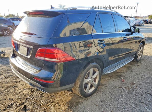 4JGDA5JB6GA683429 2016 MERCEDES-BENZ GLE Black Przód prawy