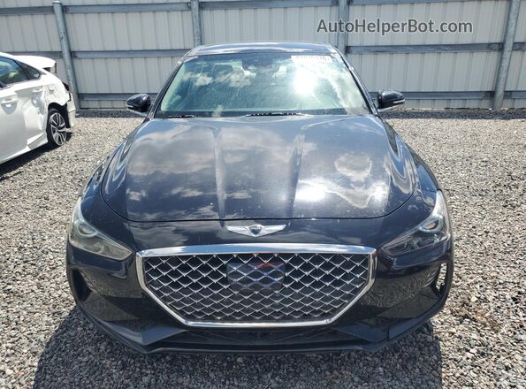 KMTG34LA6KU021479 2019 GENESIS G70 Черный Вид сзади
