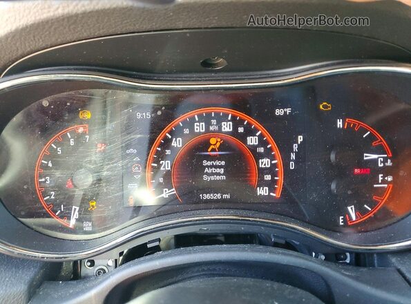 1C4RDJDG3JC497487 2018 DODGE DURANGO Белый Вид задних сидений