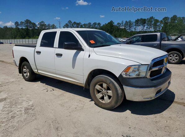 1C6RR7KM9JS262571 2018 RAM 1500 White Widok z przodu