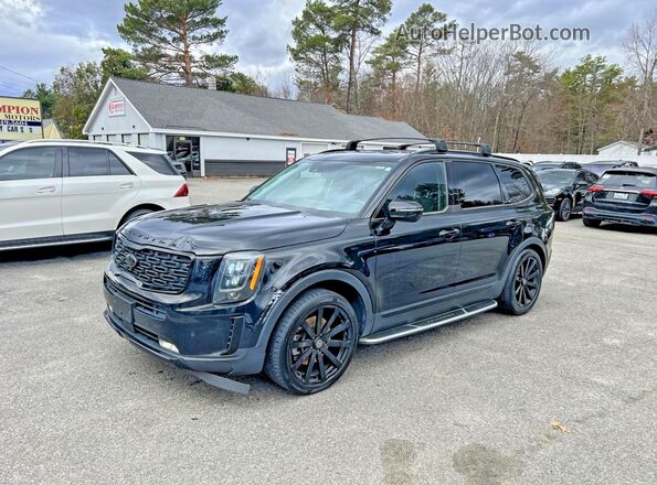 5XYP5DHC3MG161769 2021 KIA TELLURIDE Черный Задняя правая четверть