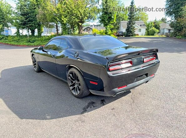 2C3CDZFJXLH109463 2020 DODGE CHALLENGER Черный Передняя правая четверть