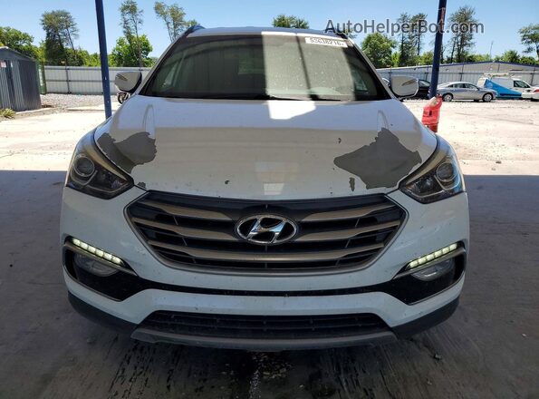 5NMZU3LB3JH078624 2018 HYUNDAI SANTA Белый Вид сзади