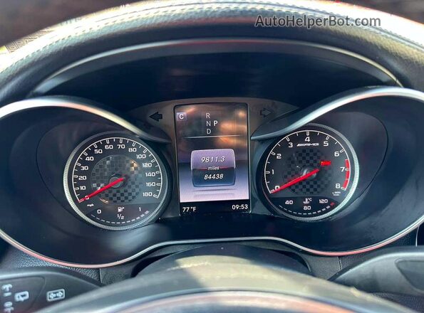 WDC0G6EB4HF197895 2017 MERCEDES-BENZ GLC-CLASS Black უკანა ხედი