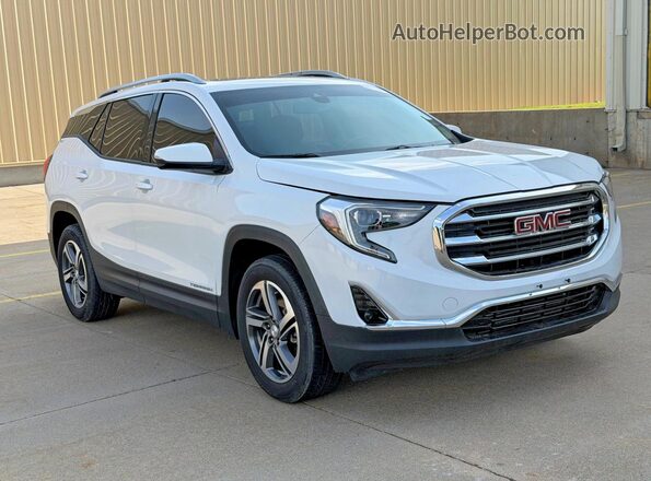3GKALVEV8ML374561 2021 GMC TERRAIN White Tył lewy