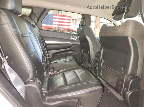 1C4RDJFG8KC827574 2019 DODGE DURANGO Белый Вид задней части салона