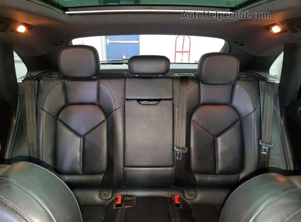 WP1AB2A51GLB53160 2016 PORSCHE MACAN Серый Вид задней части салона
