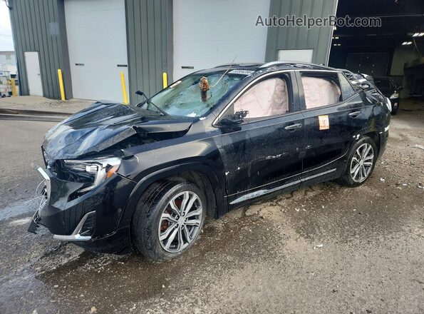 3GKALXEX5LL300509 2020 GMC TERRAIN Черный Задняя левая четверть