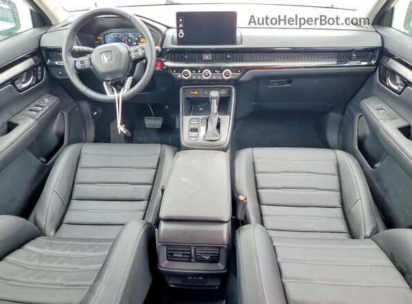 2HKRS4H77TH455610 2026 HONDA CR-V Silver Widok zestawu wskaźników