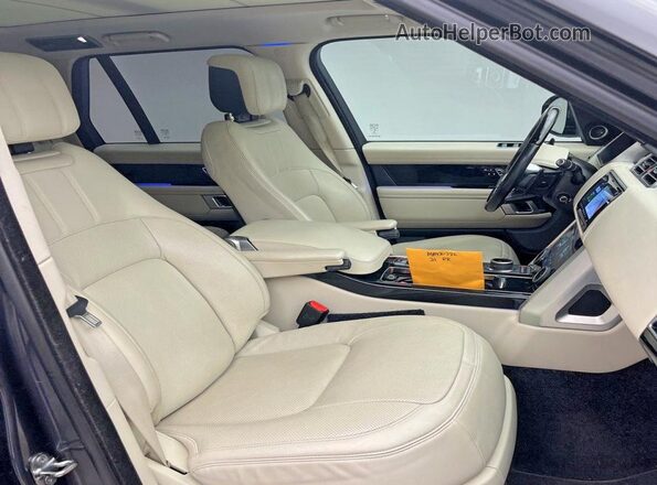 SALGS2RU0MA430386 2021 LAND ROVER RANGE Серый Вид спереди