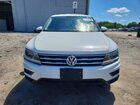2019 Volkswagen Tiguan S White vin: 3VV0B7AX5KM046441