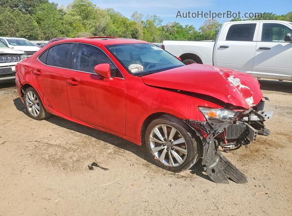 JTHBA1D23G5006183 2016 LEXUS IS Красный Вид спереди