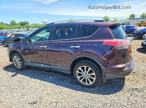 2T3DFREV2JW835393 2018 TOYOTA RAV4 Burgundy Trasero derecho