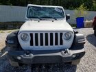 2022 Jeep Wrangler Unlimited Sport Белый vin: 1C4HJXDN6NW200139
