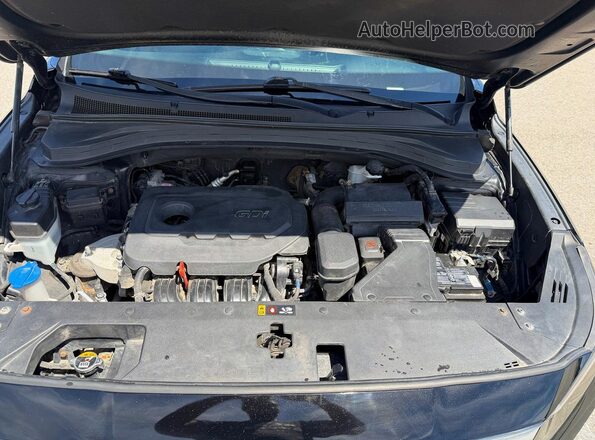 5NMS2CAD1KH051421 2019 HYUNDAI SANTA Черный Вид панели приборов