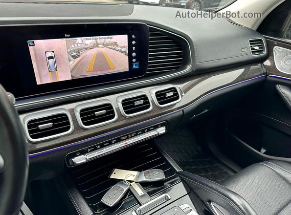 4JGFF5KE8LA077689 2020 MERCEDES-BENZ GLS Черный Вид наклейки с VIN-кодом