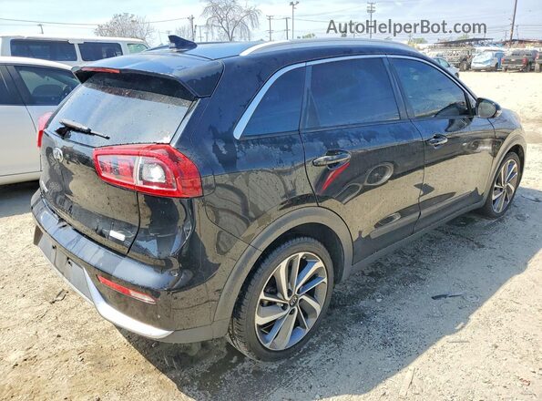 KNDCE3LC5H5079718 2017 KIA NIRO Черный Передняя правая четверть