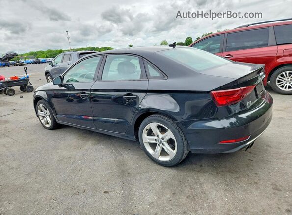 WAUAUGFF6J1045871 2018 AUDI A3 Черный Задняя правая четверть