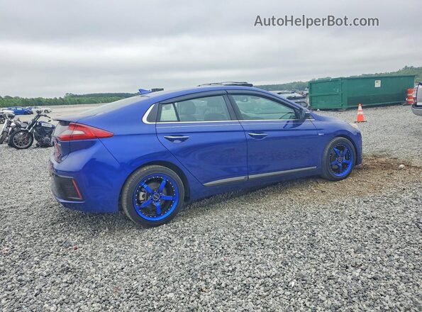 KMHC05LC5KU110419 2019 HYUNDAI IONIQ Blue წინა მარჯვენა