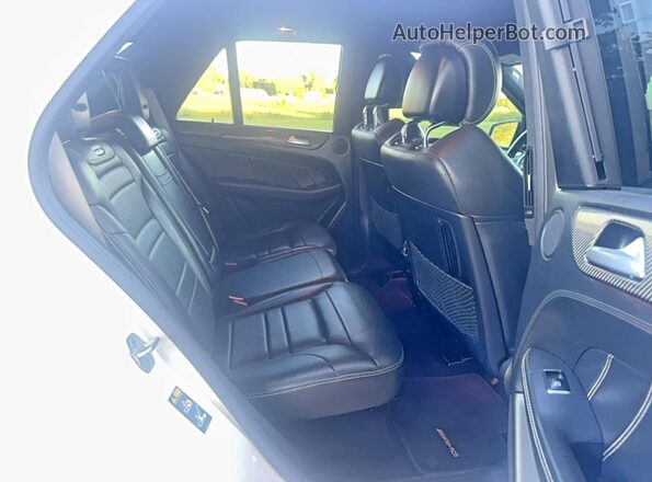 4JGDA7FB4GA806164 2016 MERCEDES-BENZ GLE White Widok wnętrza z przodu