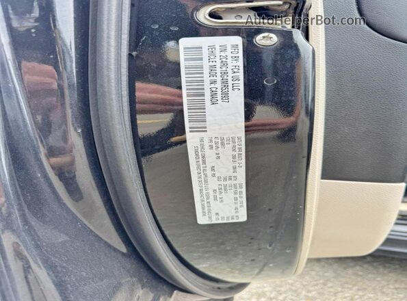 2C4RC1BG4MR538937 2021 CHRYSLER PACIFICA Черный Вид задних сидений