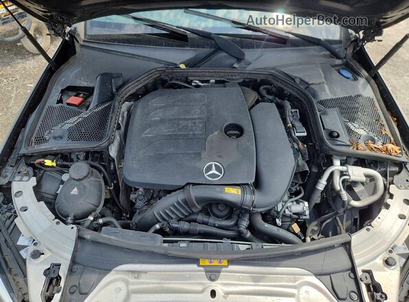 W1KWF8DB7MR646792 2021 MERCEDES-BENZ C Black Вид підкапотного простору