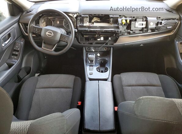 5N1BT3BA2SC779146 2025 NISSAN ROGUE White Vista del salpicadero
