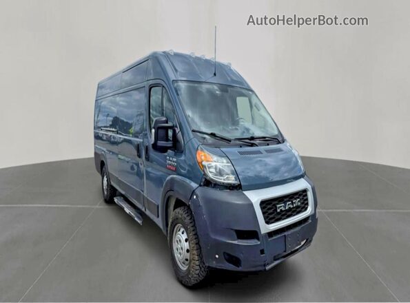 3C6URVJG5LE116863 2020 RAM PROMASTER Синий Передняя левая четверть