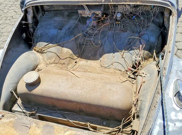 1836177 1958 VOLKSWAGEN BEETLE Серый Вид задней части салона
