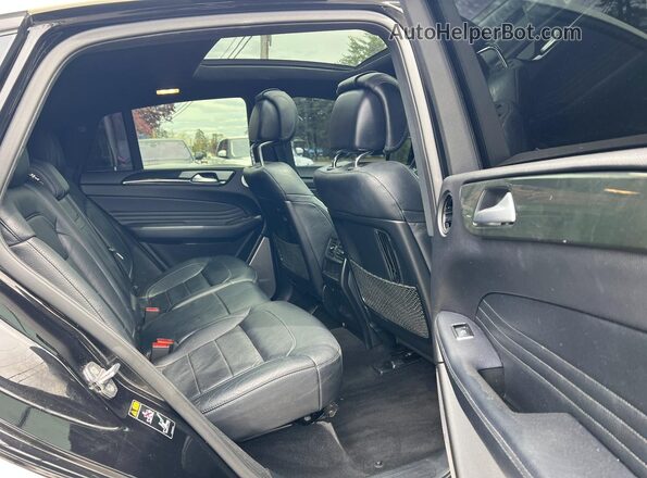 4JGED6EBXKA155767 2019 MERCEDES-BENZ GLE Черный Вид салона спереди