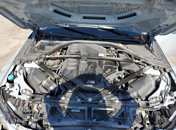 3MF23DM04S8F84071 2025 BMW M2 Gray Engine compartment view
