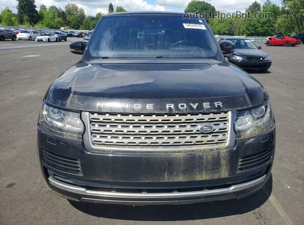 SALGS2PF2GA312655 2016 LAND ROVER RANGE Черный Вид сзади