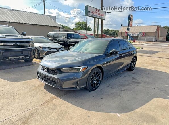 19XFL2H89TE002588 2026 HONDA CIVIC Зеленый Задняя правая четверть