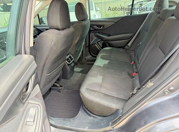 4S3BWAD66N3019010 2022 SUBARU LEGACY Gray Widok wnętrza z przodu