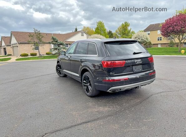 WA1VAAF75JD021802 2018 AUDI Q7 Черный Передняя правая четверть